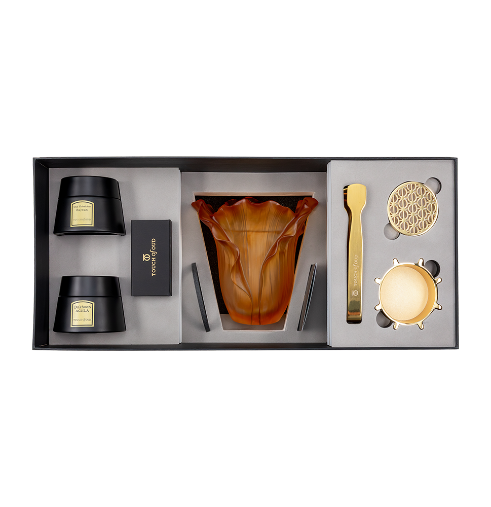 Picture of 5pcs Gift Set Amber Cabbage Burner