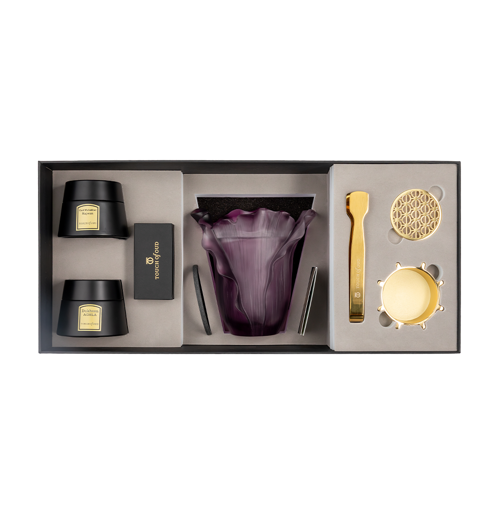 Picture of 5pcs Gift Set Purple Cabbage Burner